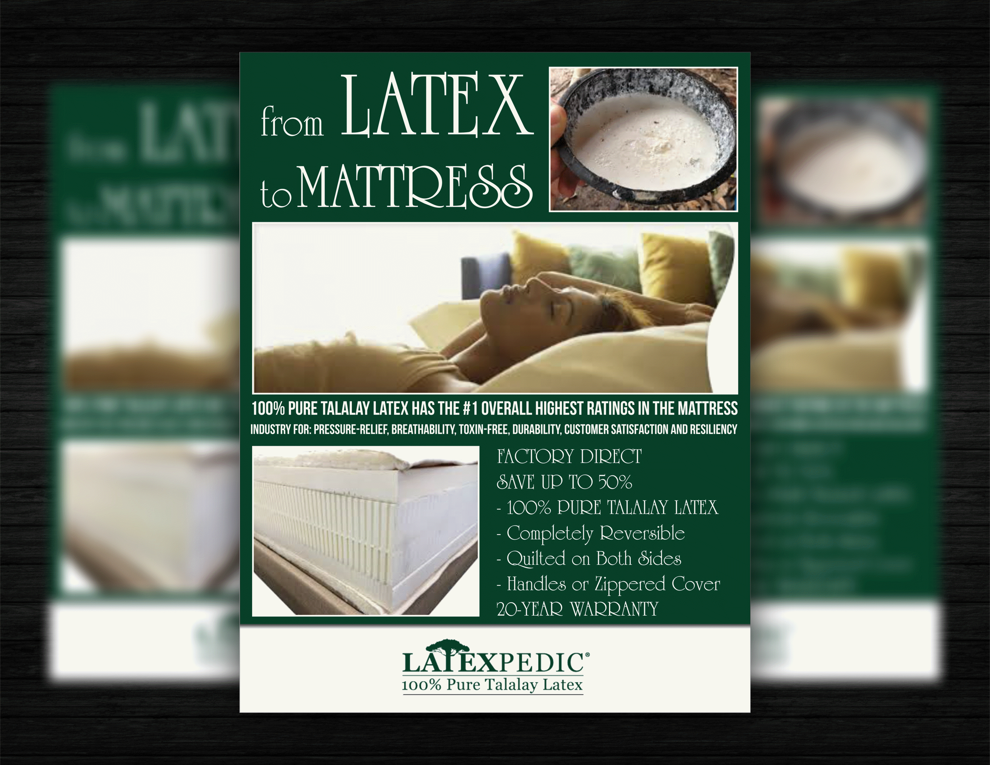Scottsdale latex foam mattress